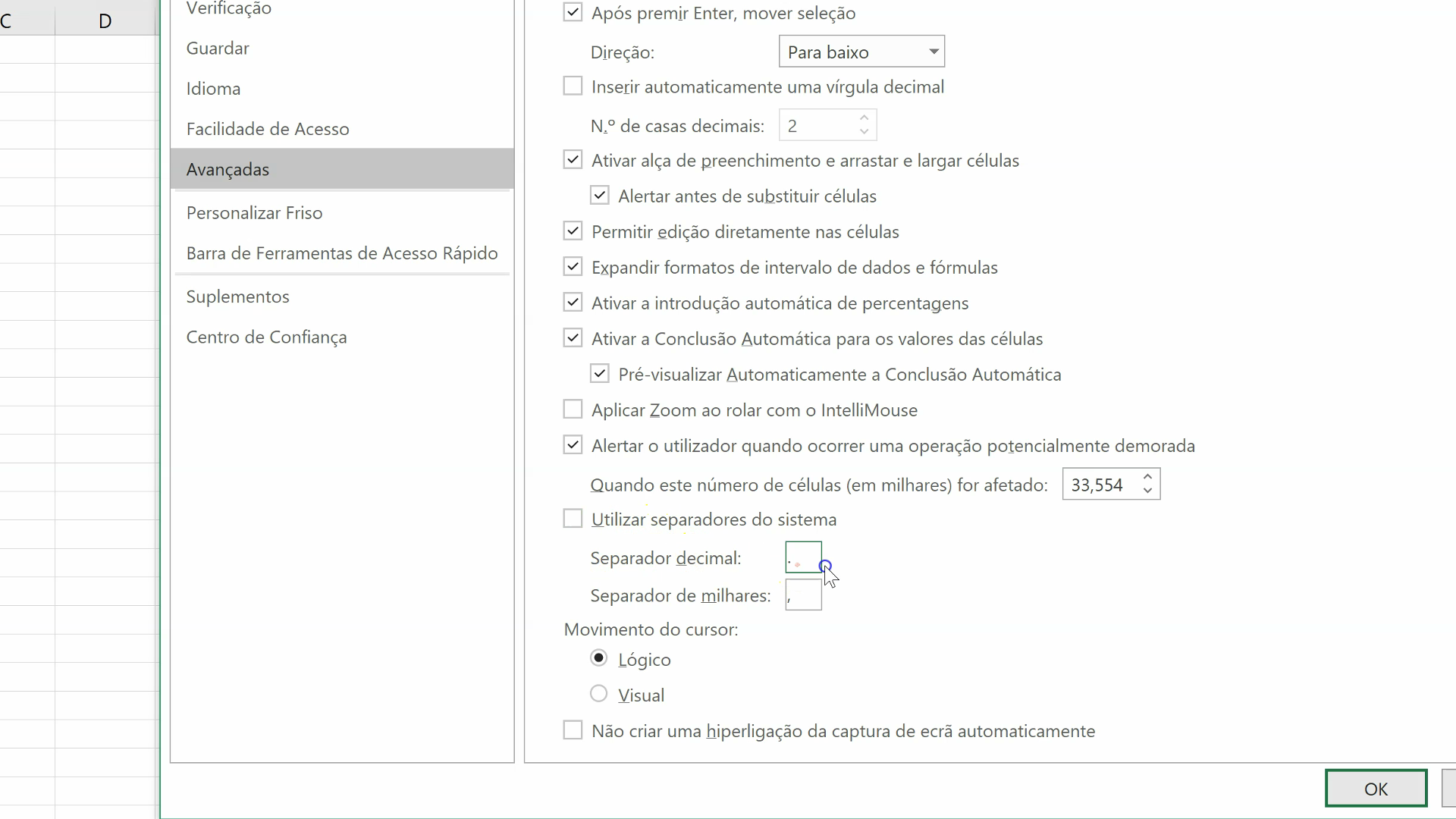 How to change the display language in Excel (Time 0_04_07;19)