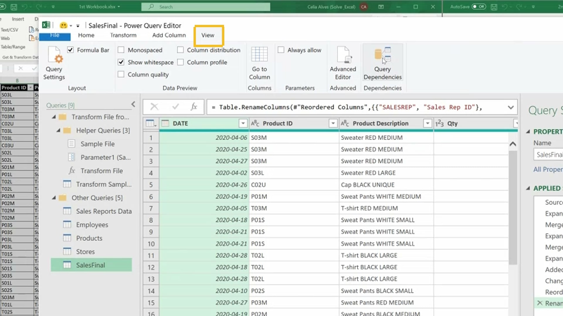 How to Copy a Power Query query from one Excel workbook to another one