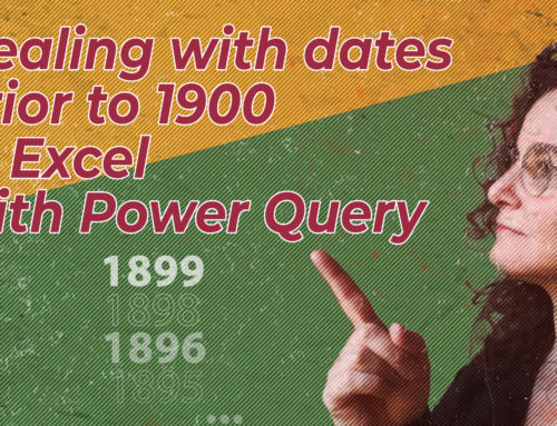 Dealing with dates prior to 1900 in Excel with Power Query