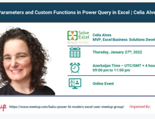 Parameters and Custom Functions in Power Query in Excel